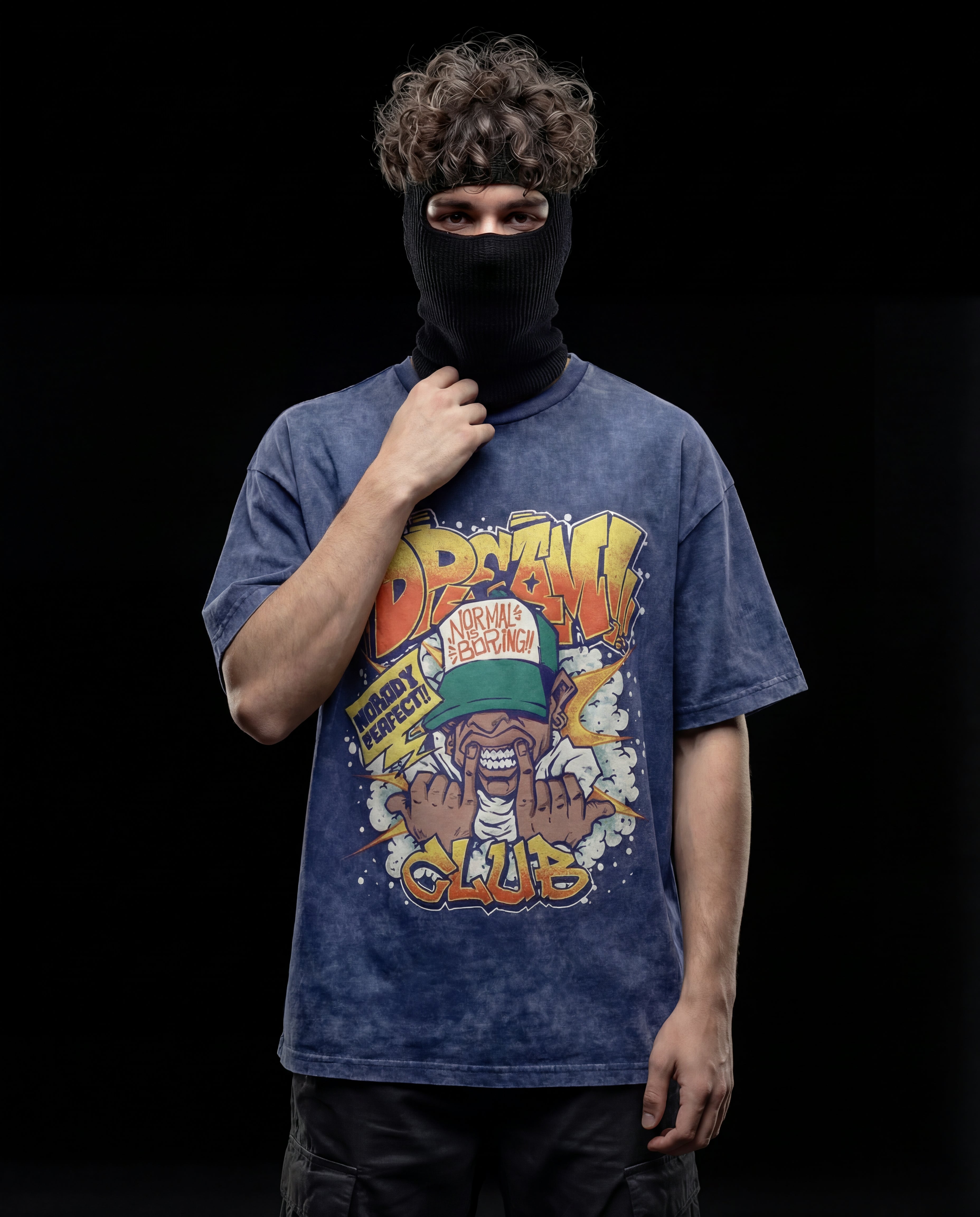 CLAZZEY CORE // ARCHIVE PROTOCOL ACID WASH TEE