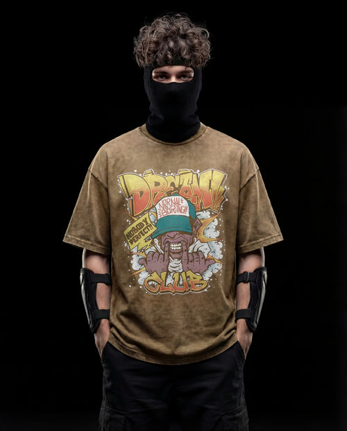 CLAZZEY CORE // ARCHIVE PROTOCOL ACID WASH TEE