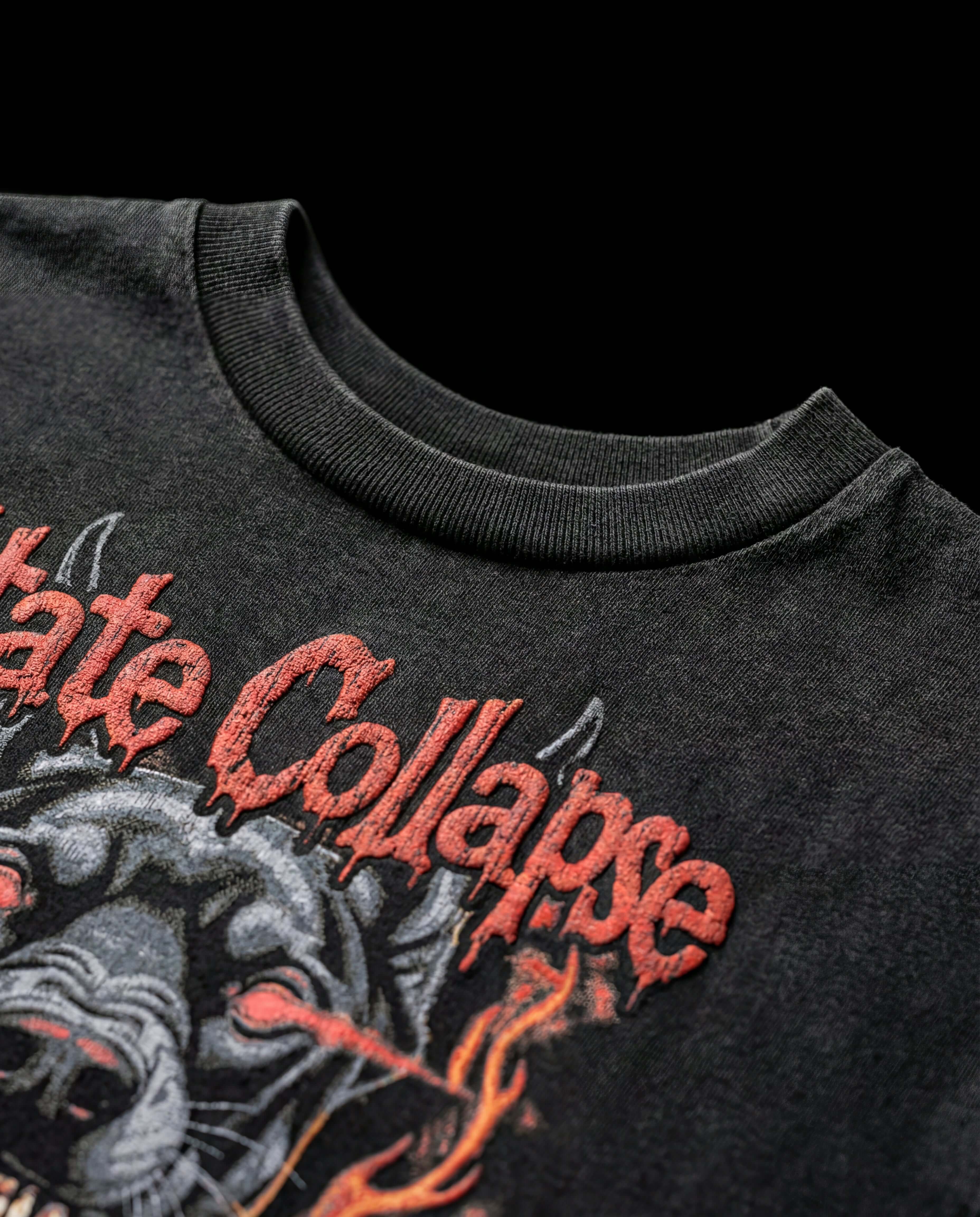 FINAL SEQUENCE // GHOST PROTOCOL ACID WASH TEE