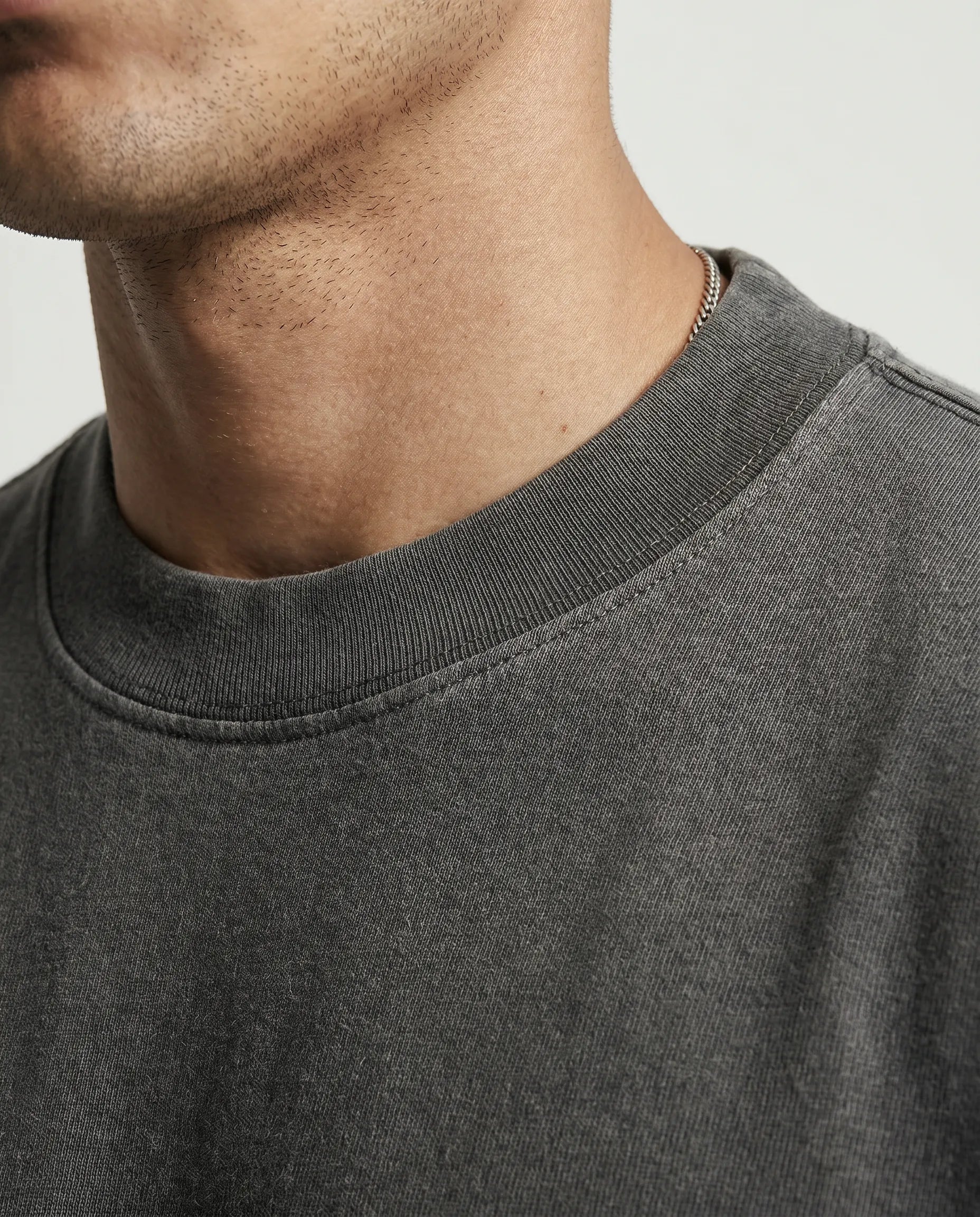 Oversized Heavyweight T-Shirt - Grey CLAZZEY