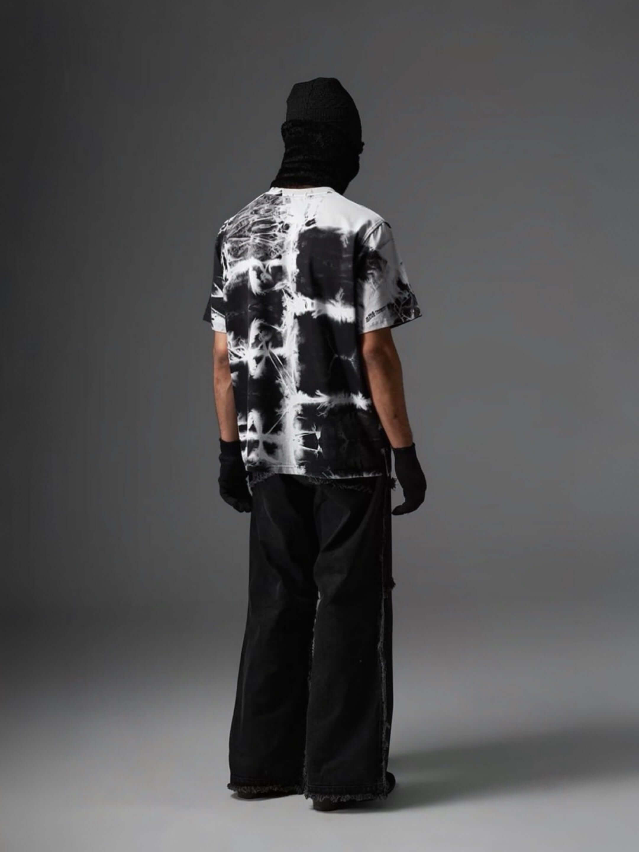 Midnight Mirage Hand Washed Tee for Bold Streetwear Expression