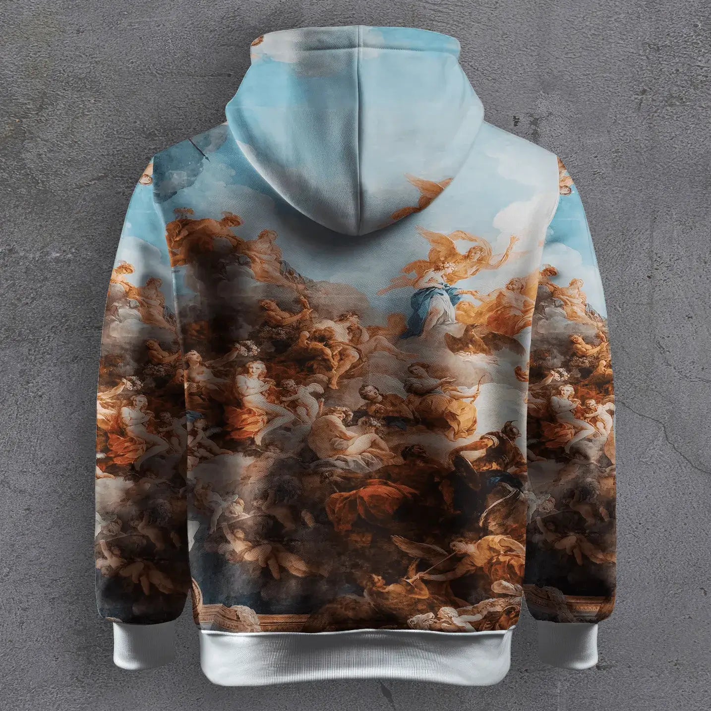 Baroque Visions Printed Hoodie