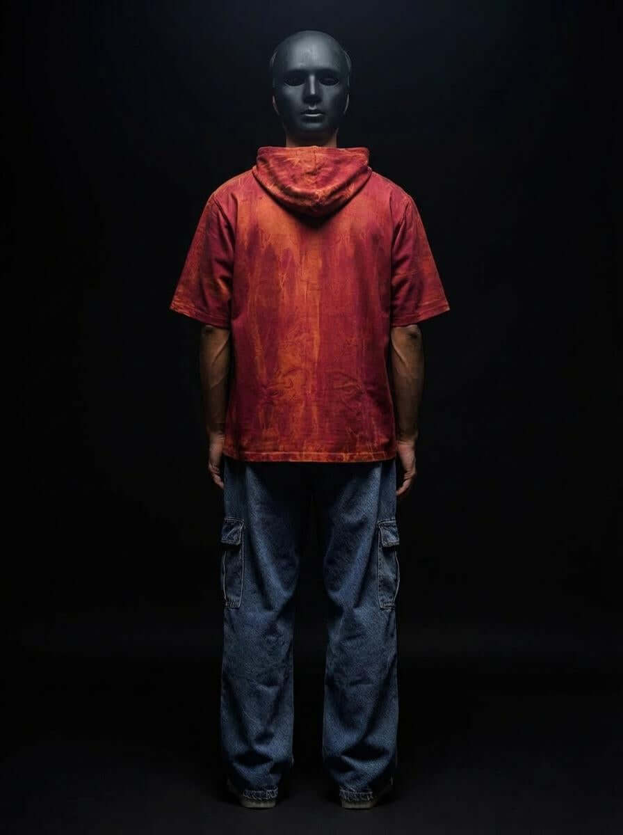 Inferno Veil Oversized Hoodie for Fiery and Bold Streetwear Style