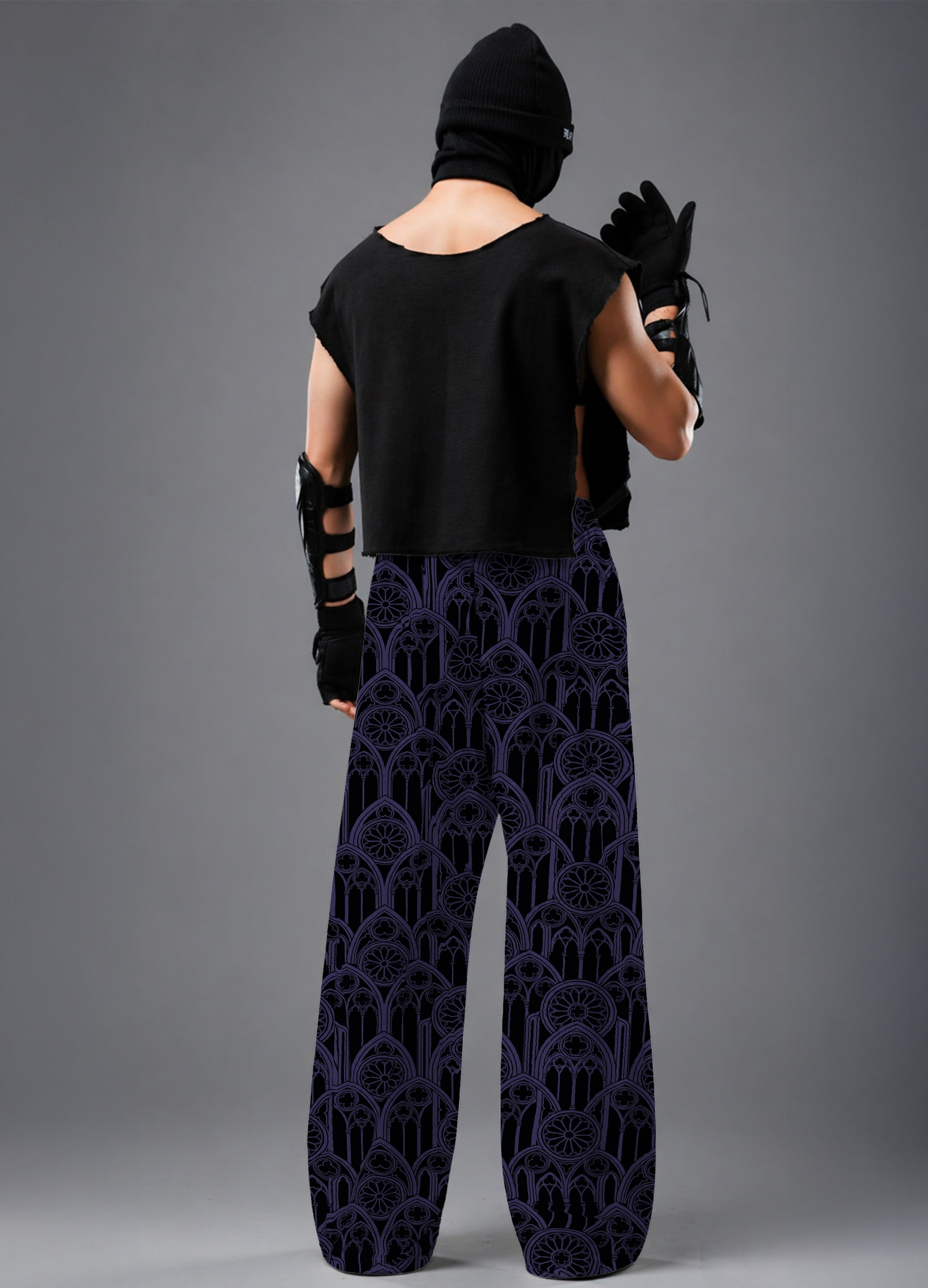 Midnight Cathedral Baggy Pants