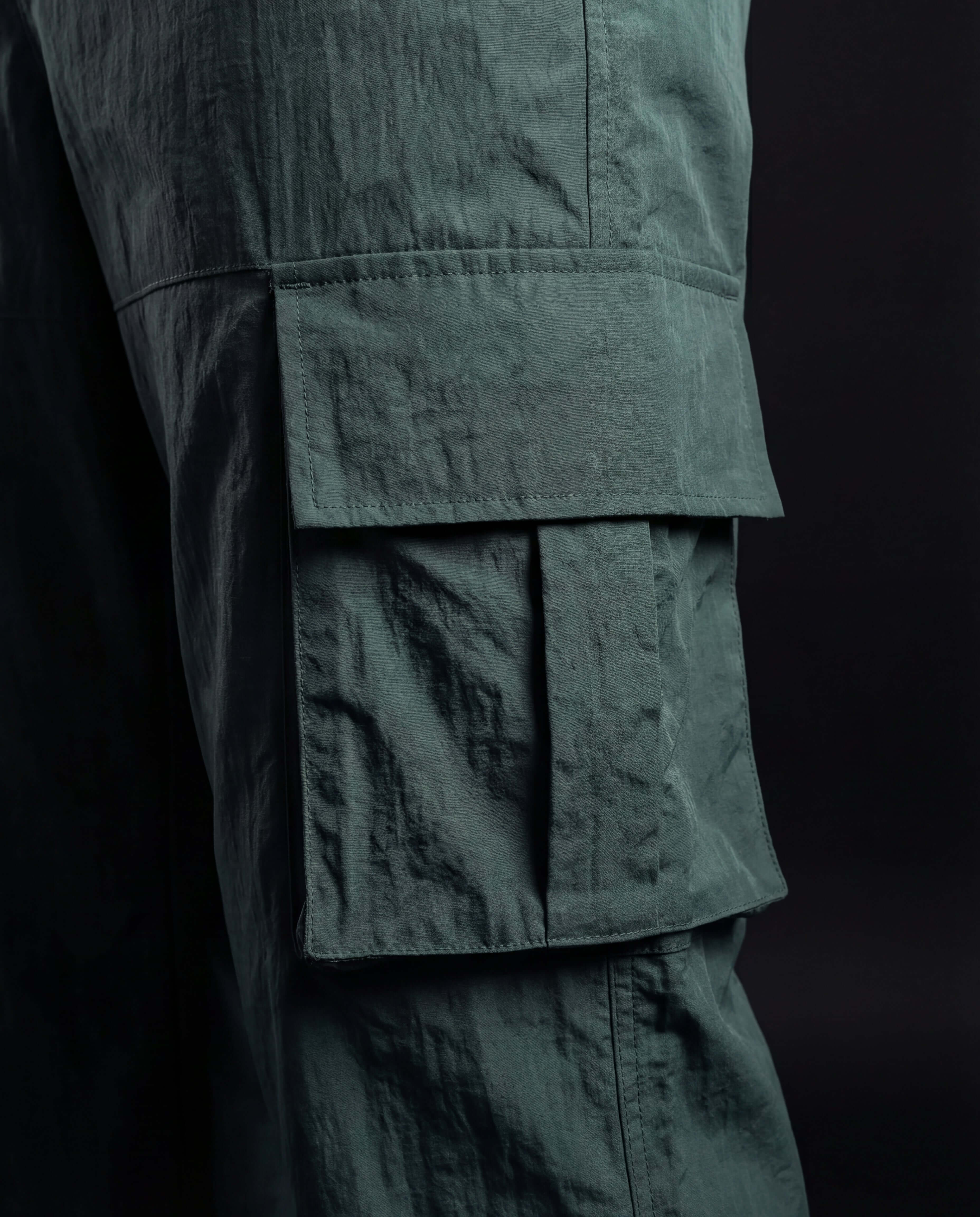 stylish teal utility zip co-ord set