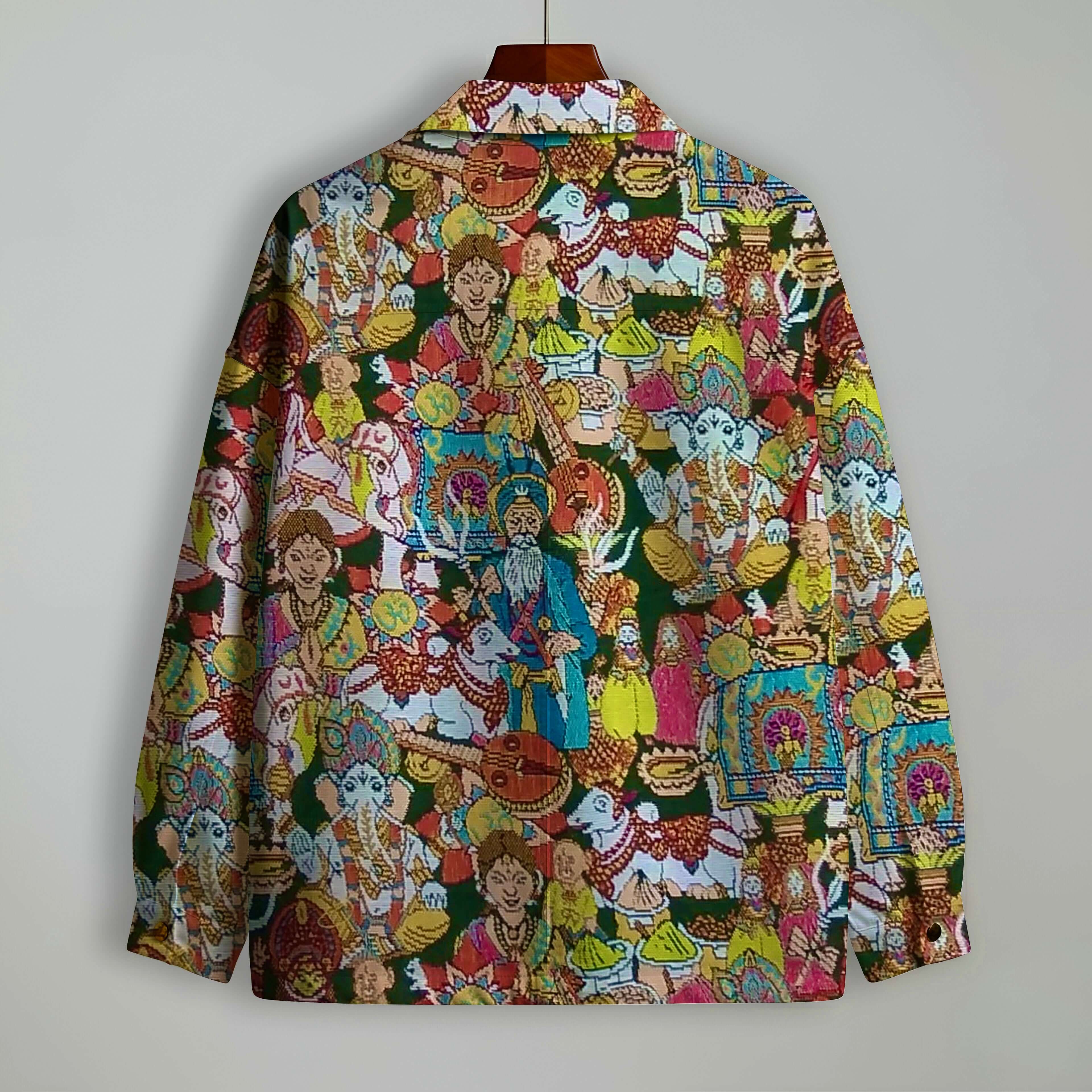 Cultural Canvas Shacket – A Smart Casual Layer