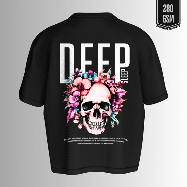DEEP Oversize Printed Tee