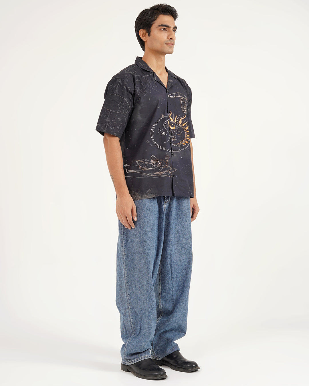 Zodiac Flow Cotton Shirt - Premium 100% Cotton