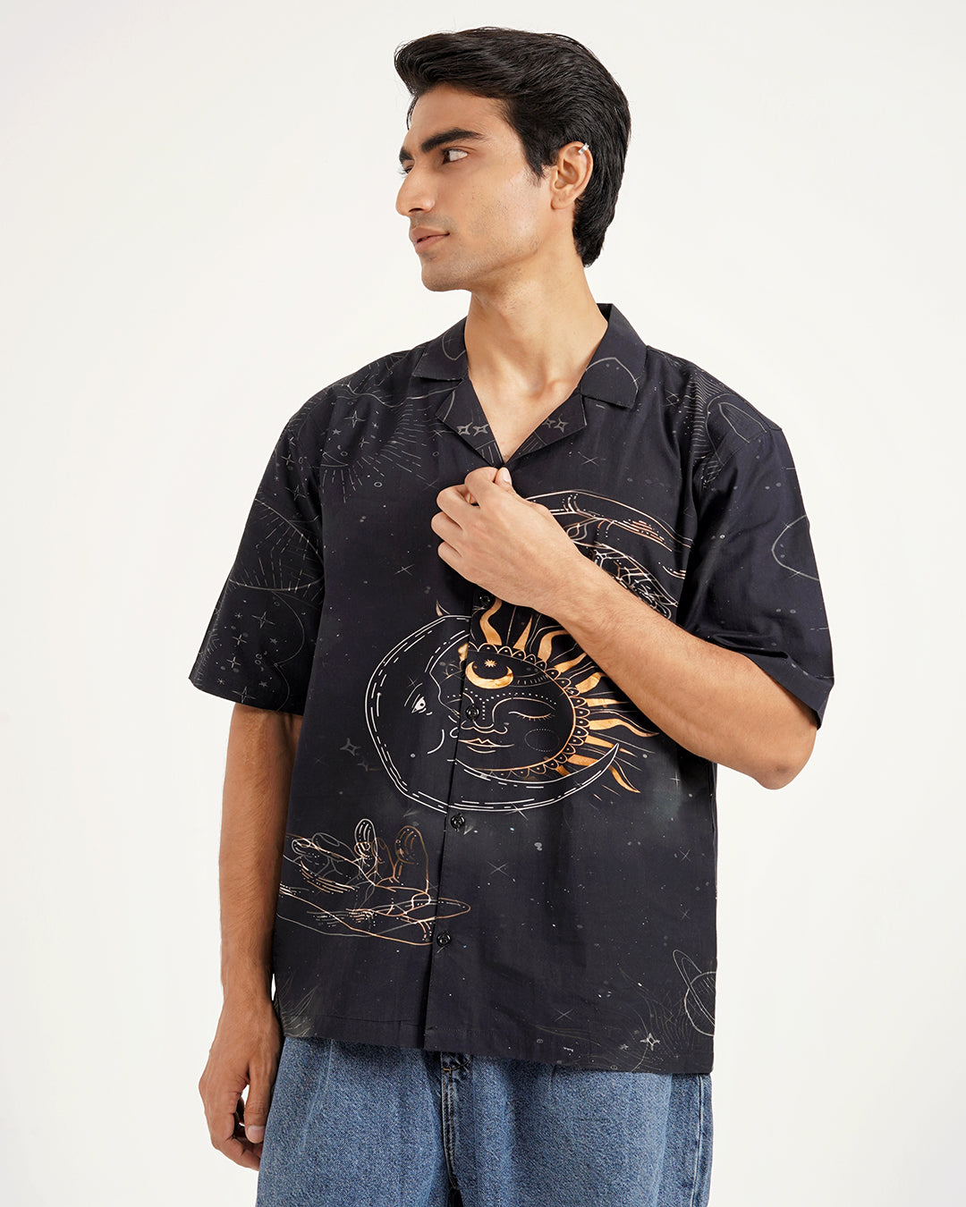 Zodiac Flow Cotton Shirt - Premium 100% Cotton