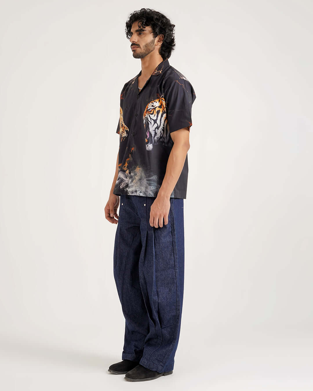 Alpha Inferno Cotton Shirt – Designer Printed Shirt