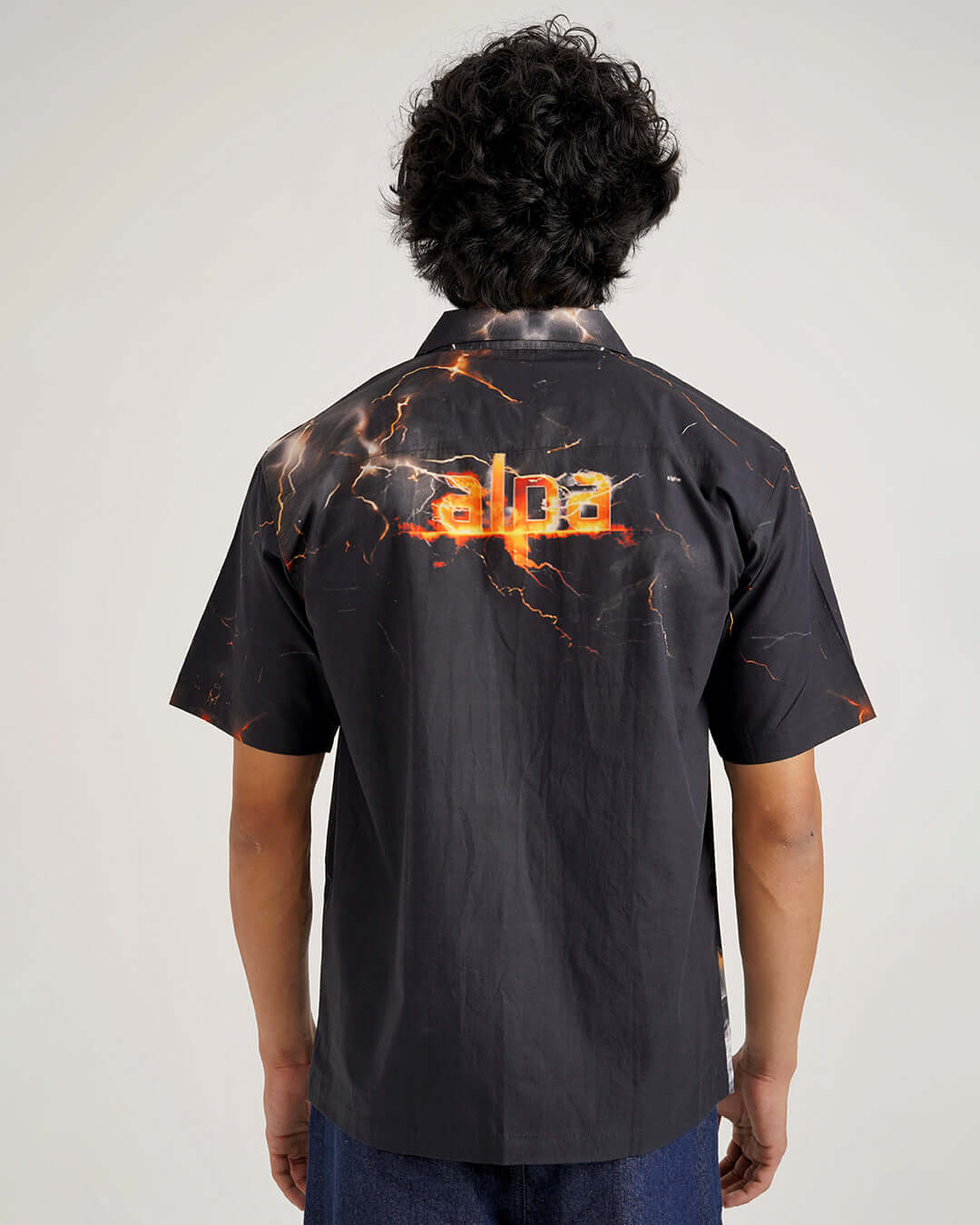 Alpha Inferno Cotton Shirt – Designer Printed Shirt