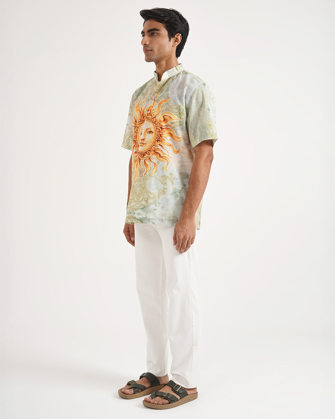 White Heat Short Kurta