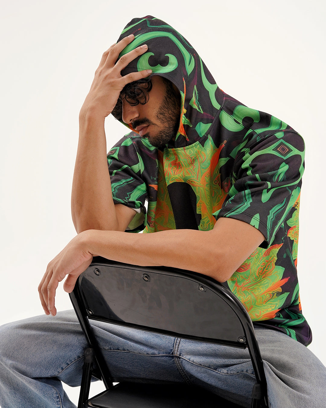 Meditate Mode: ON Oversized Hoodie