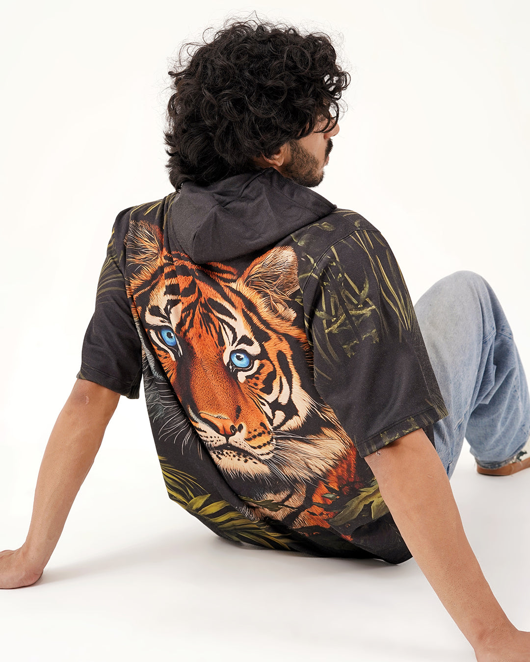 Jungle Eyes Oversized Hoodie