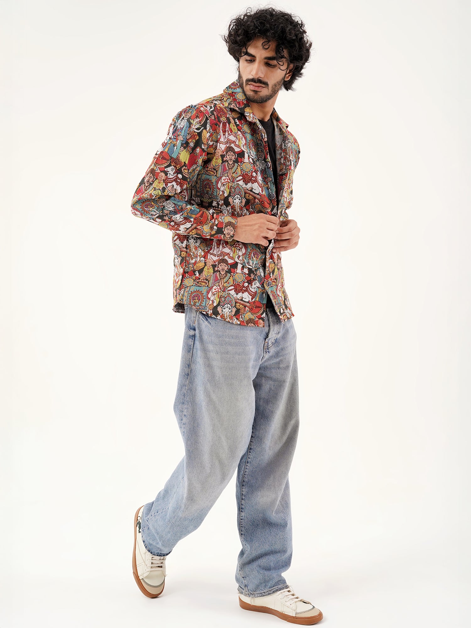 Cultural Canvas Shacket – A Smart Casual Layer