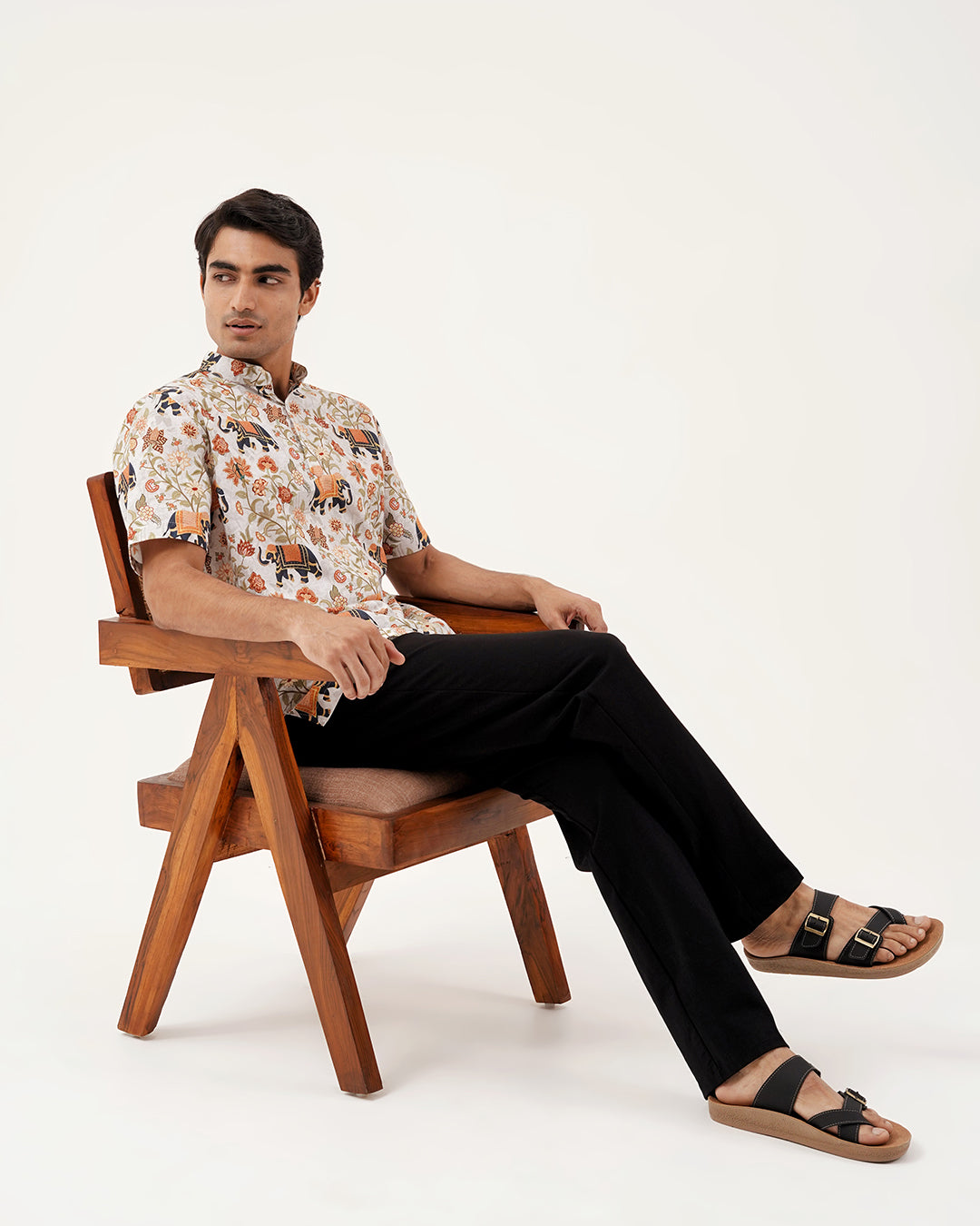 Golden Dynasty Short Kurta