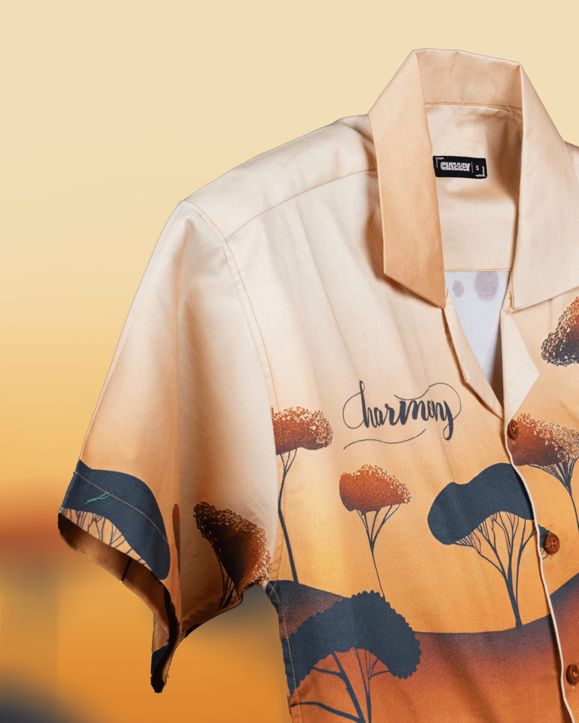 Harmony Sunset Cotton Shirt