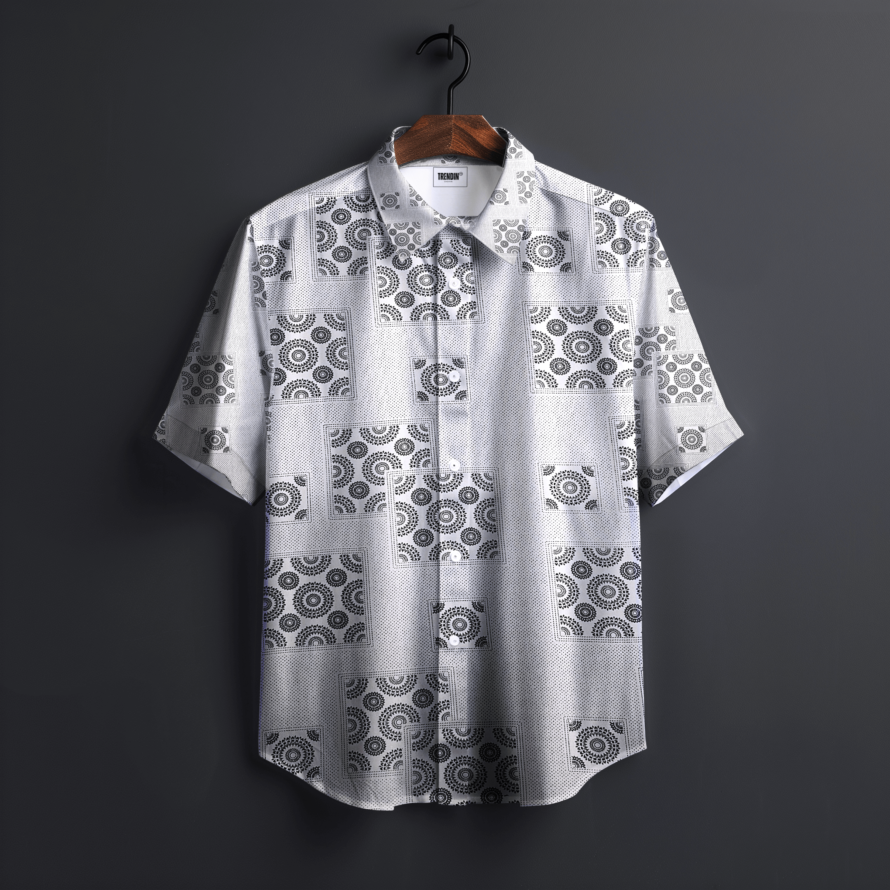 Echo Luxe White Shirts and Short Set | 100% cotton