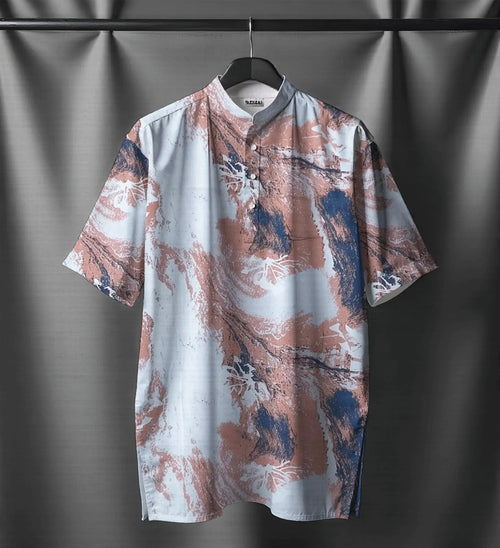 Earth Swirl Short Kurta