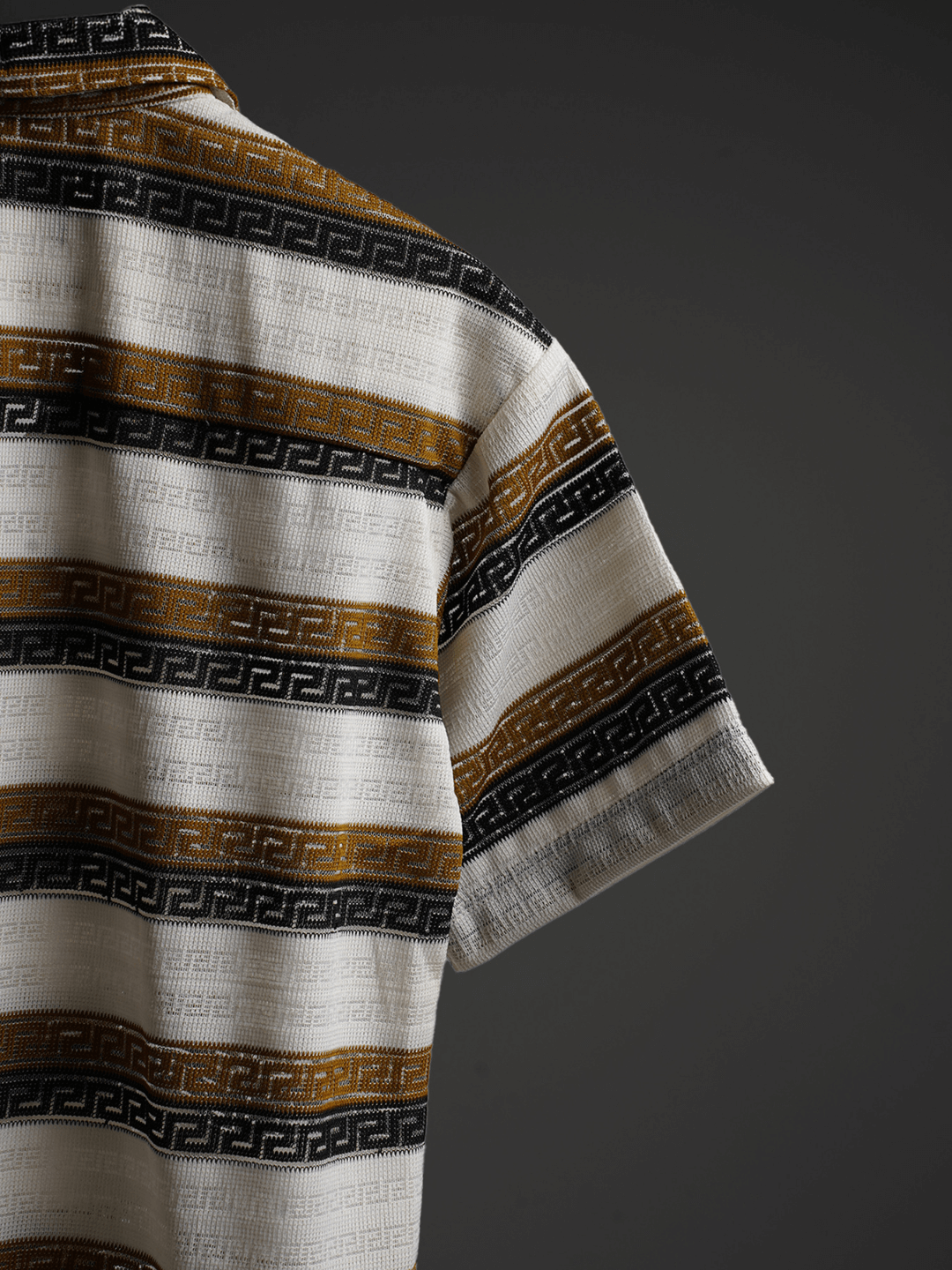 Ebony Sands Stripe Knitted Shirt
