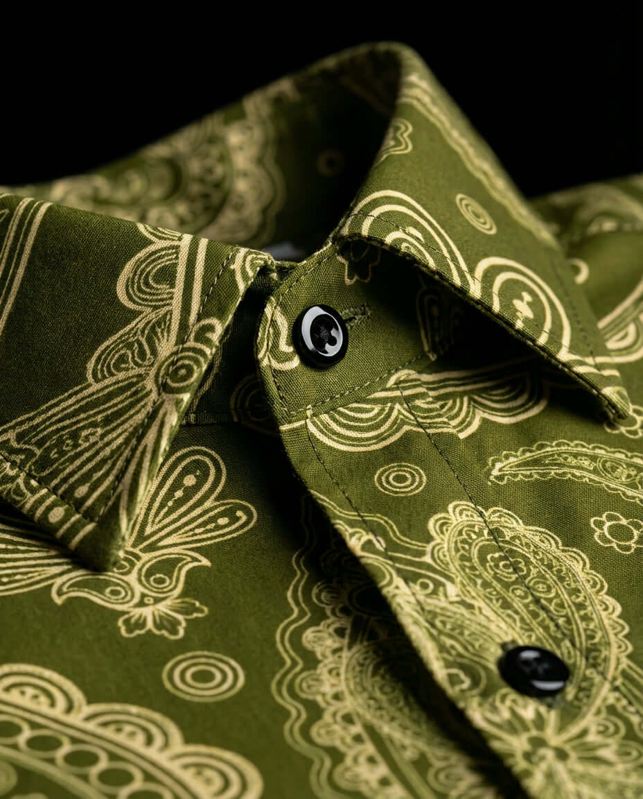 SAGE SERPENT SHIRT // PAISLEY EDITION