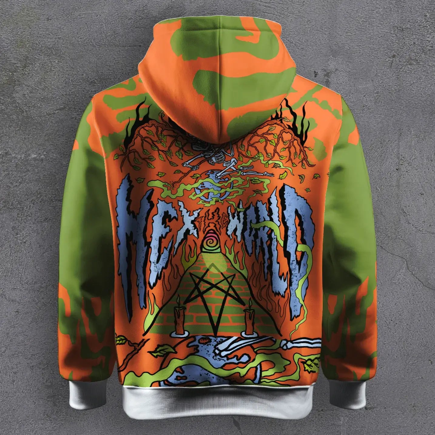 Hexbound Printed Hoodie