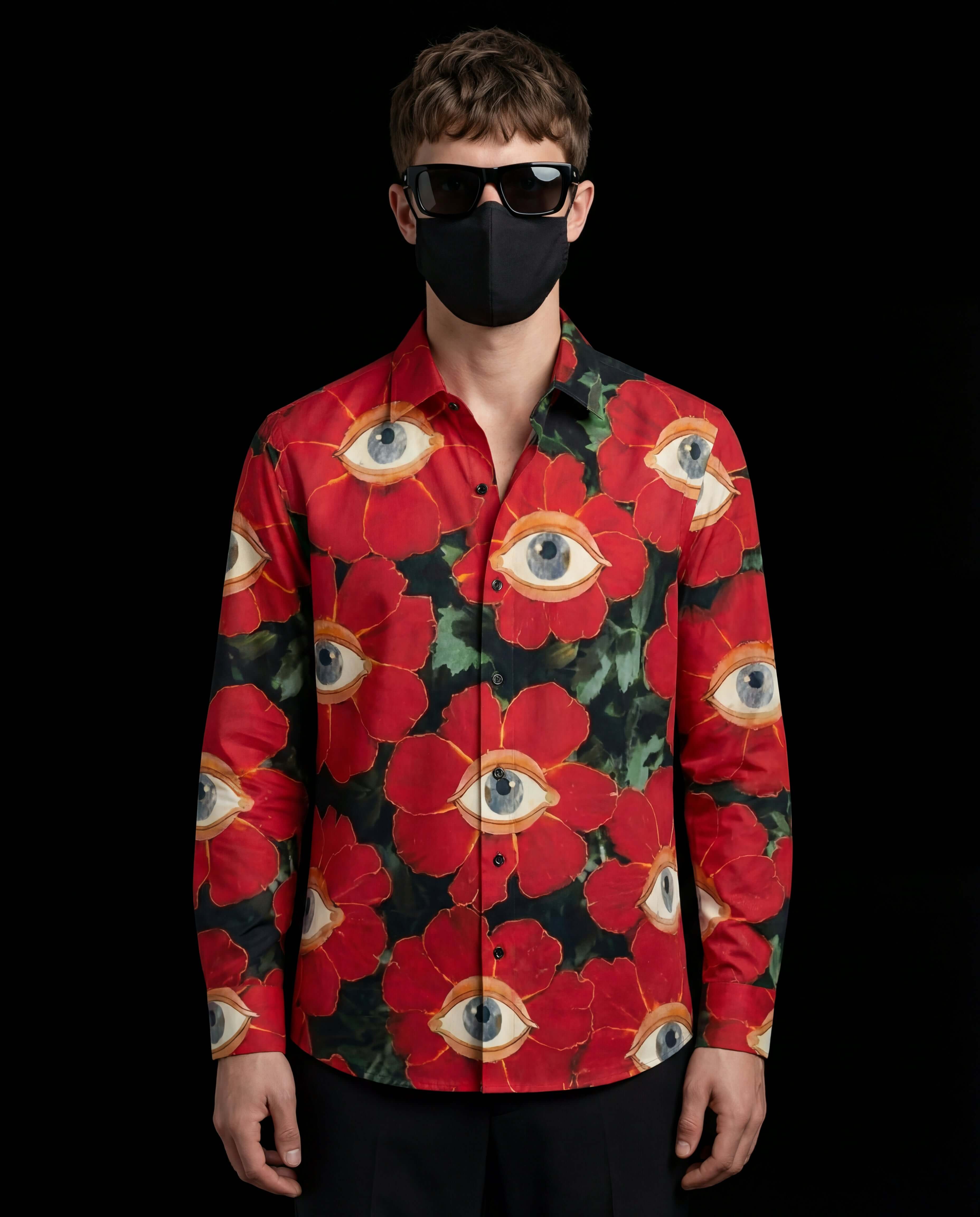 BLOOMING OPTIC SHIRT // GAZE EDITION