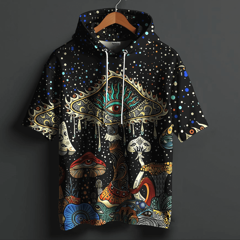 Enchanted Forest Printed Hoodie for Magical Urban Streetwear