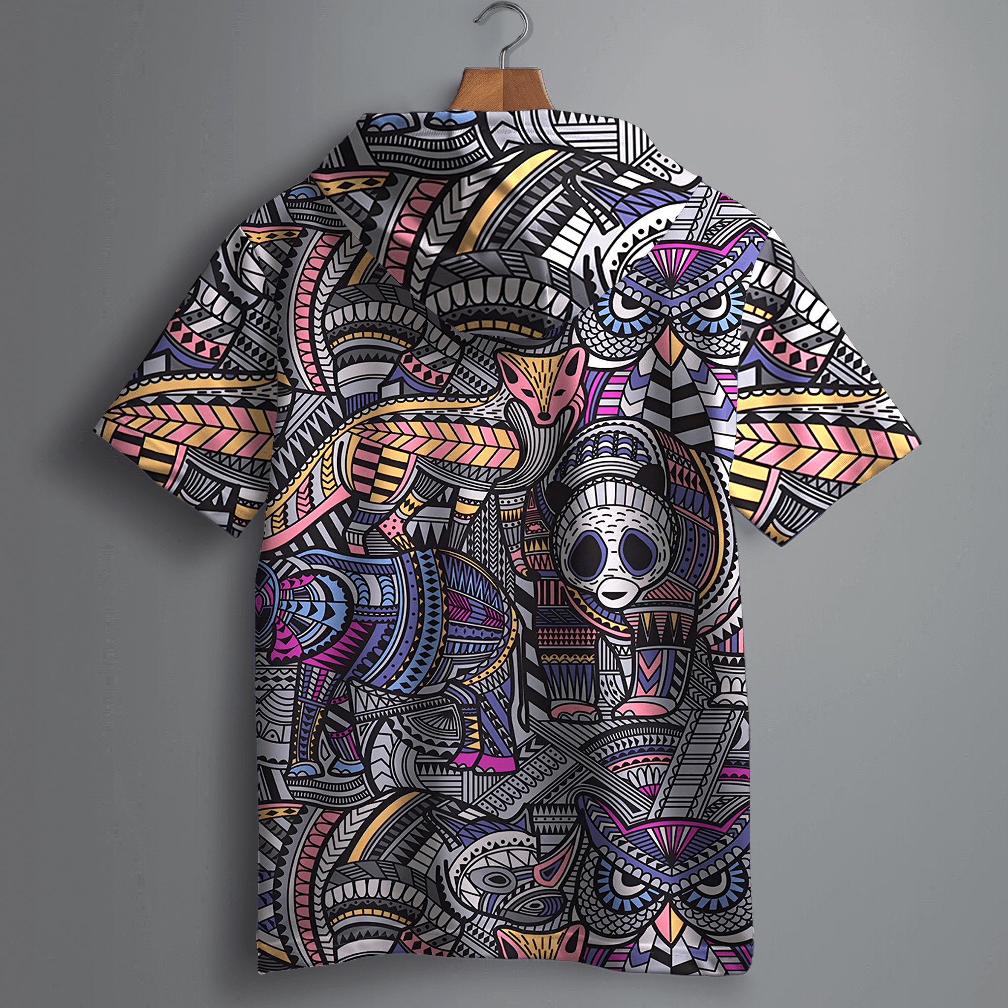 Tribal Illusions Printed Hoodie