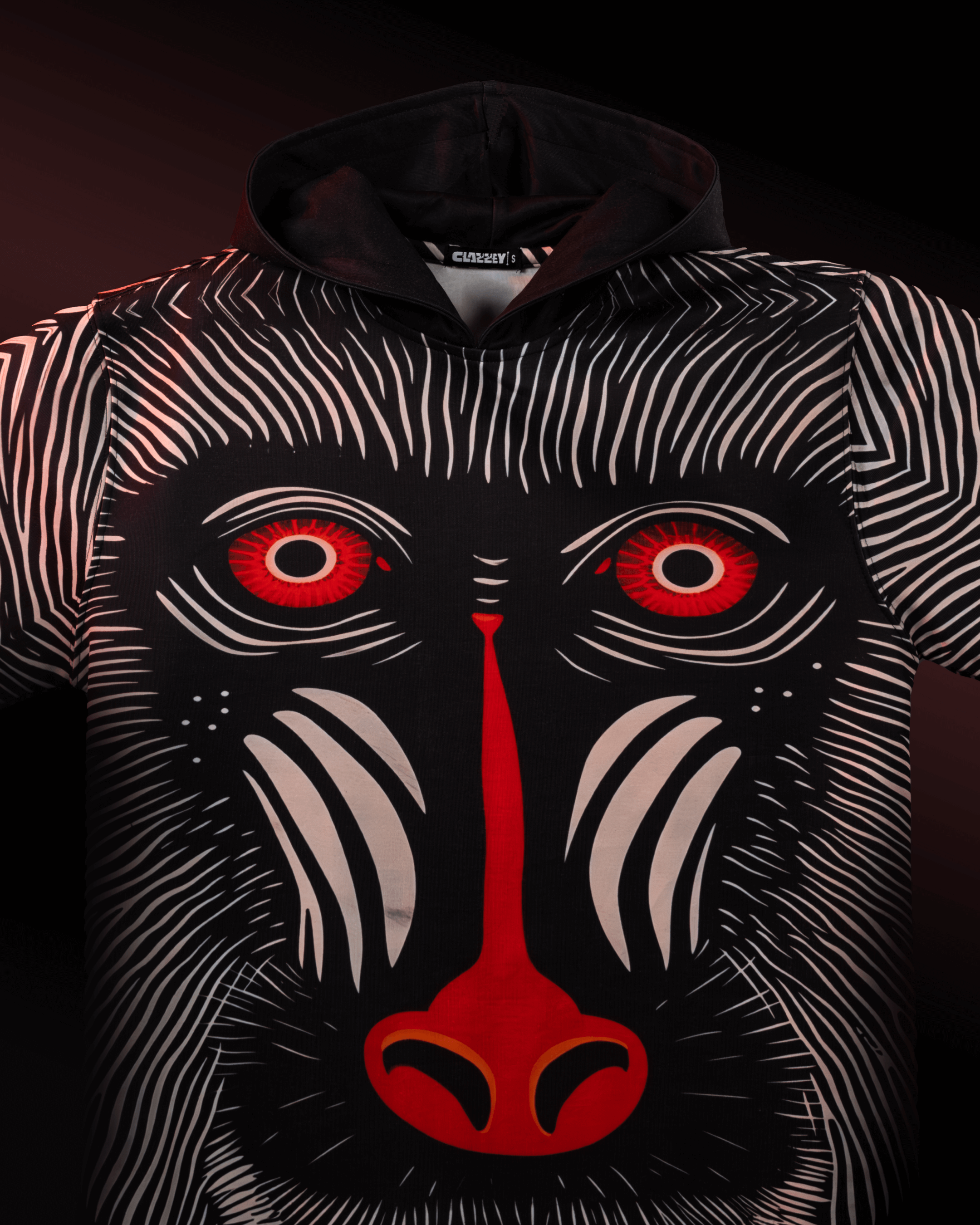 Mask of Wild Oversized Hoodie