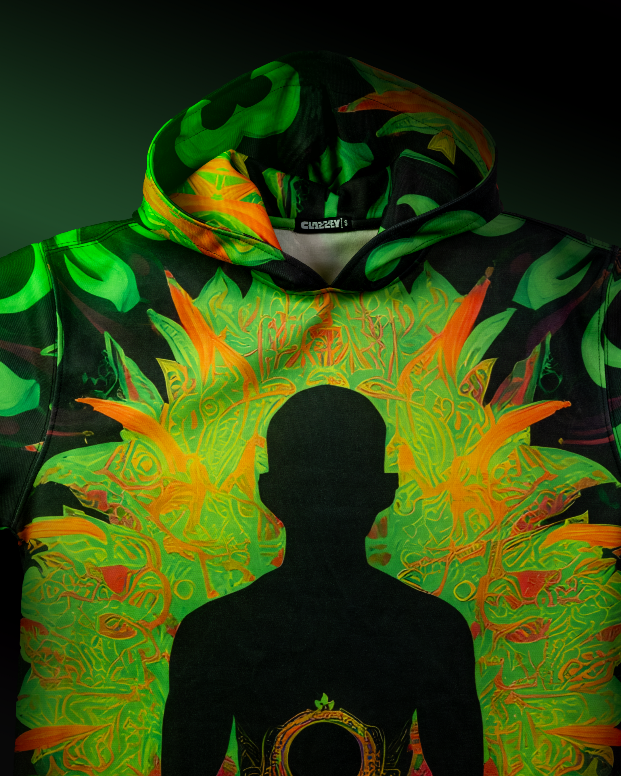 Meditate Mode: ON Oversized Hoodie