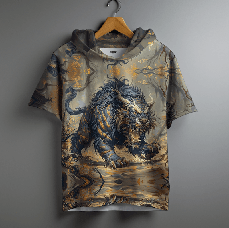 Mystic Beast Oversized Hoodie – Bold Graphic Streetwear