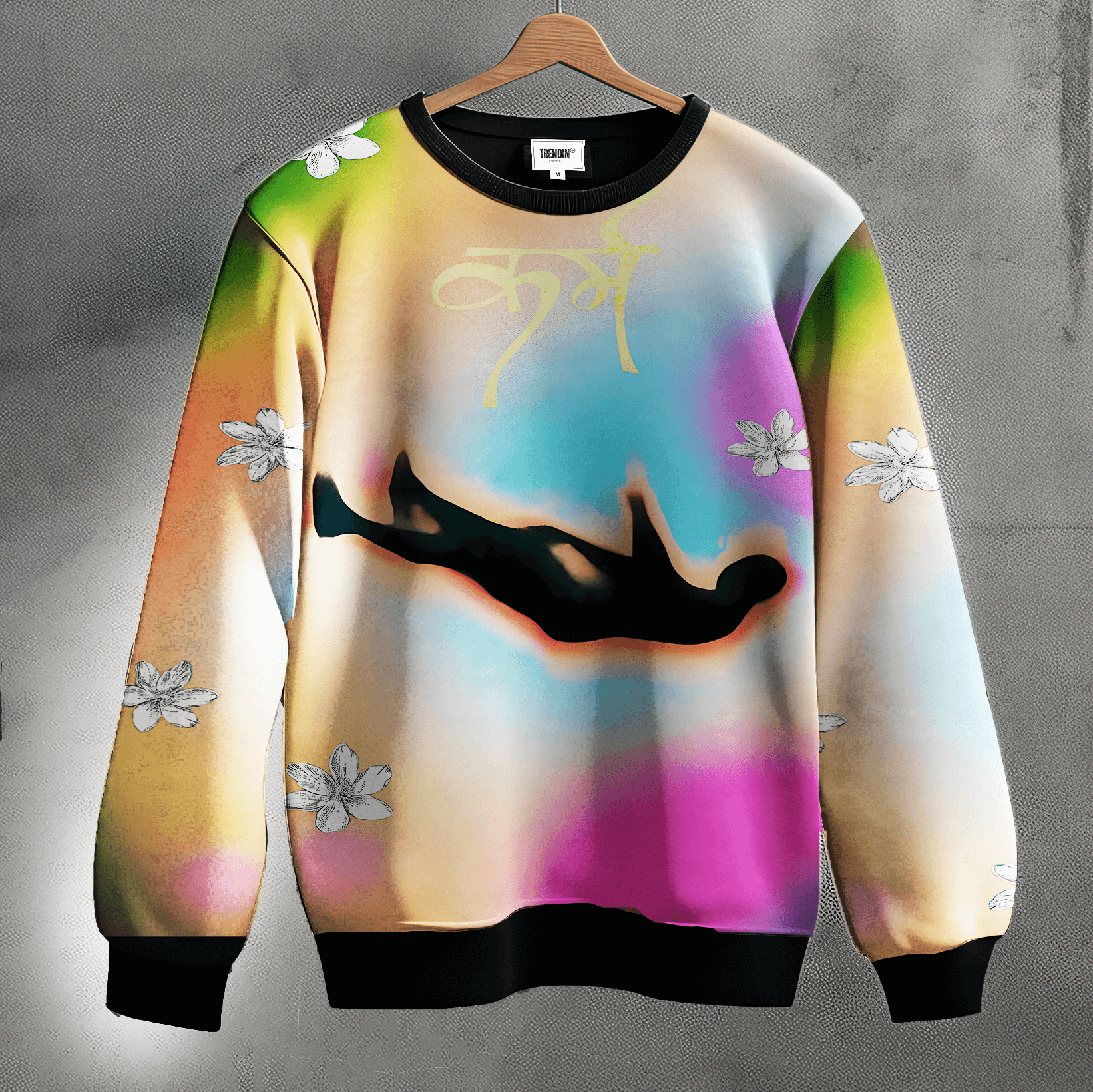Karma Drift Printed Sweatshirt