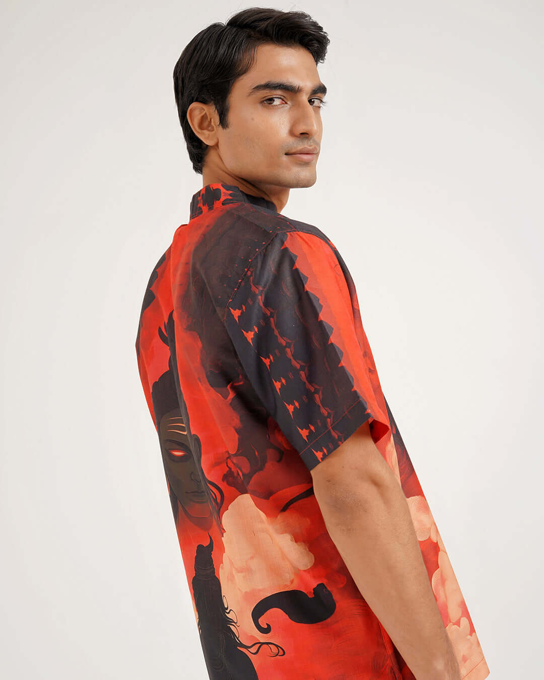 Mahakaal Short Kurta - 100% Cotton - CLAZZEY