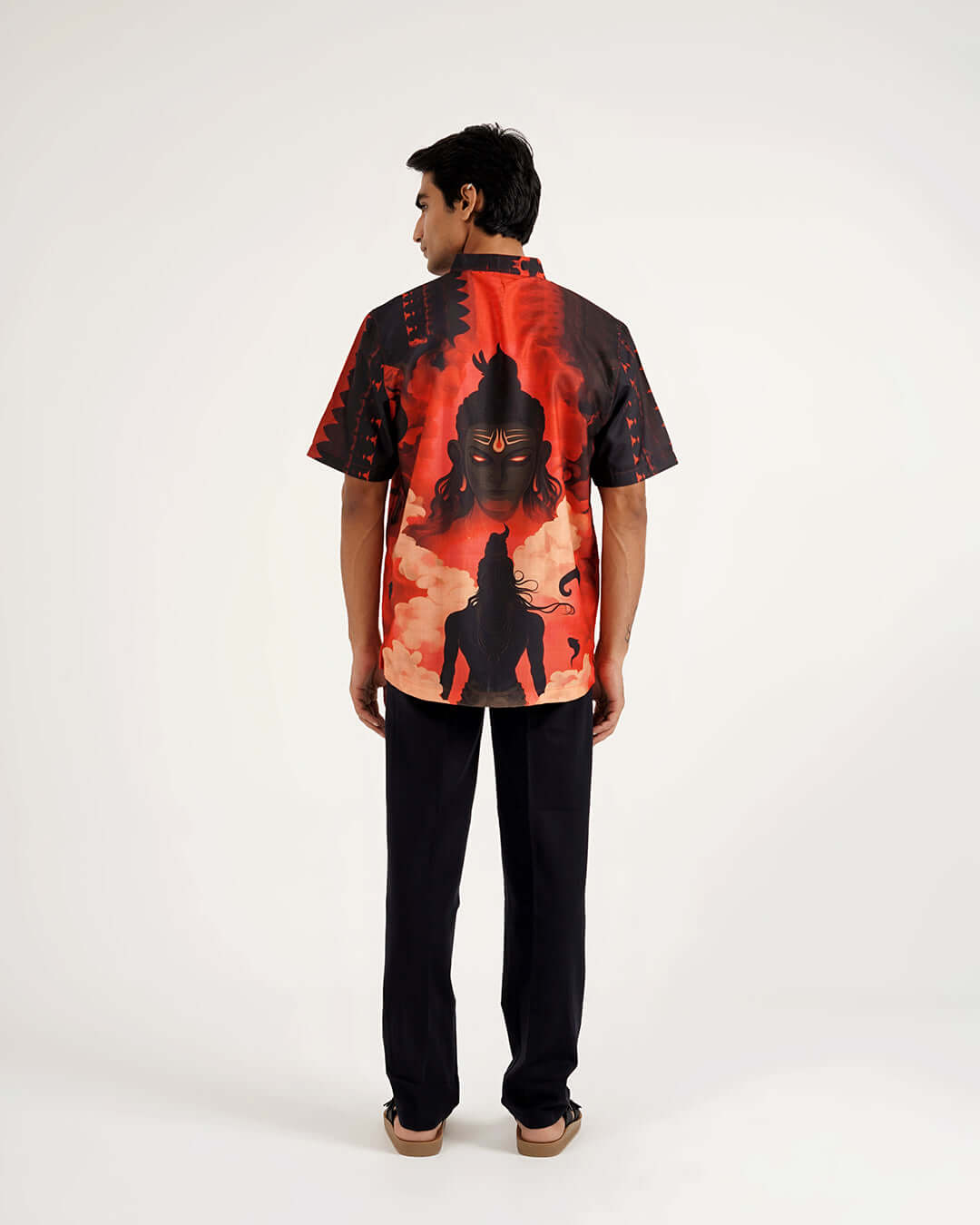Mahakaal Short Kurta - 100% Cotton - CLAZZEY