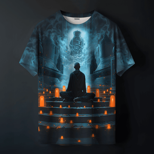 Monk- Tranquility Printed Tee