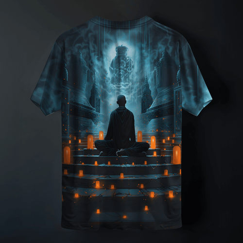 Monk- Tranquility Printed Tee