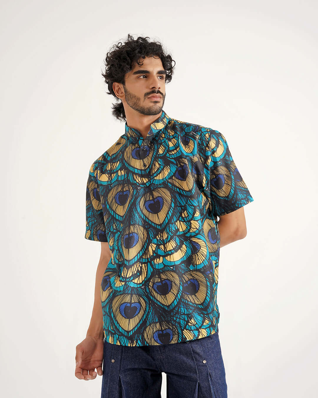 Royal Feather Short Kurta - CLAZZEY