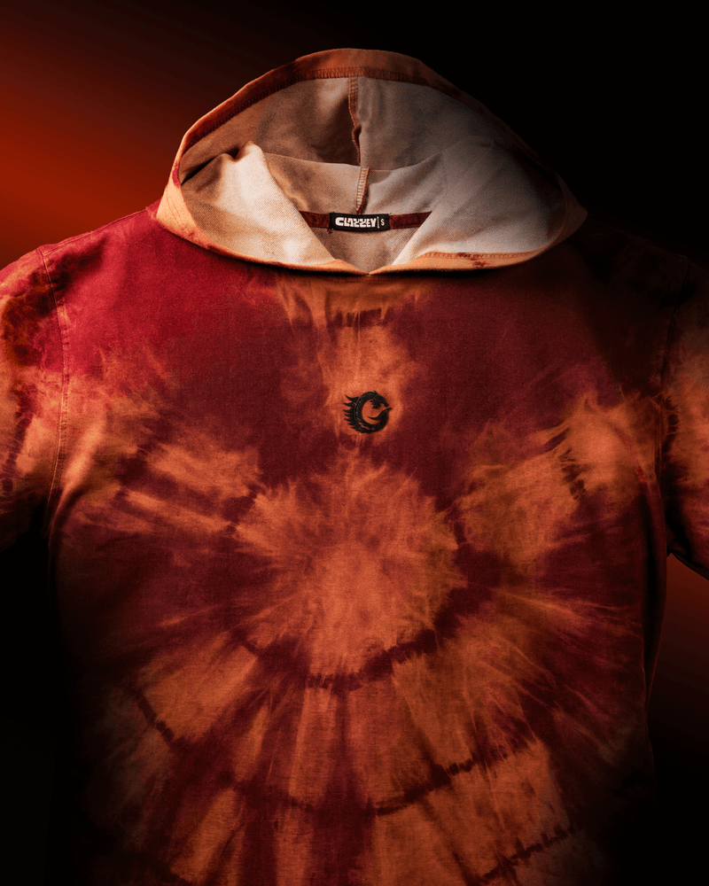 Rust Reign Oversized Hoodie for Bold and Comfortable Streetwear
