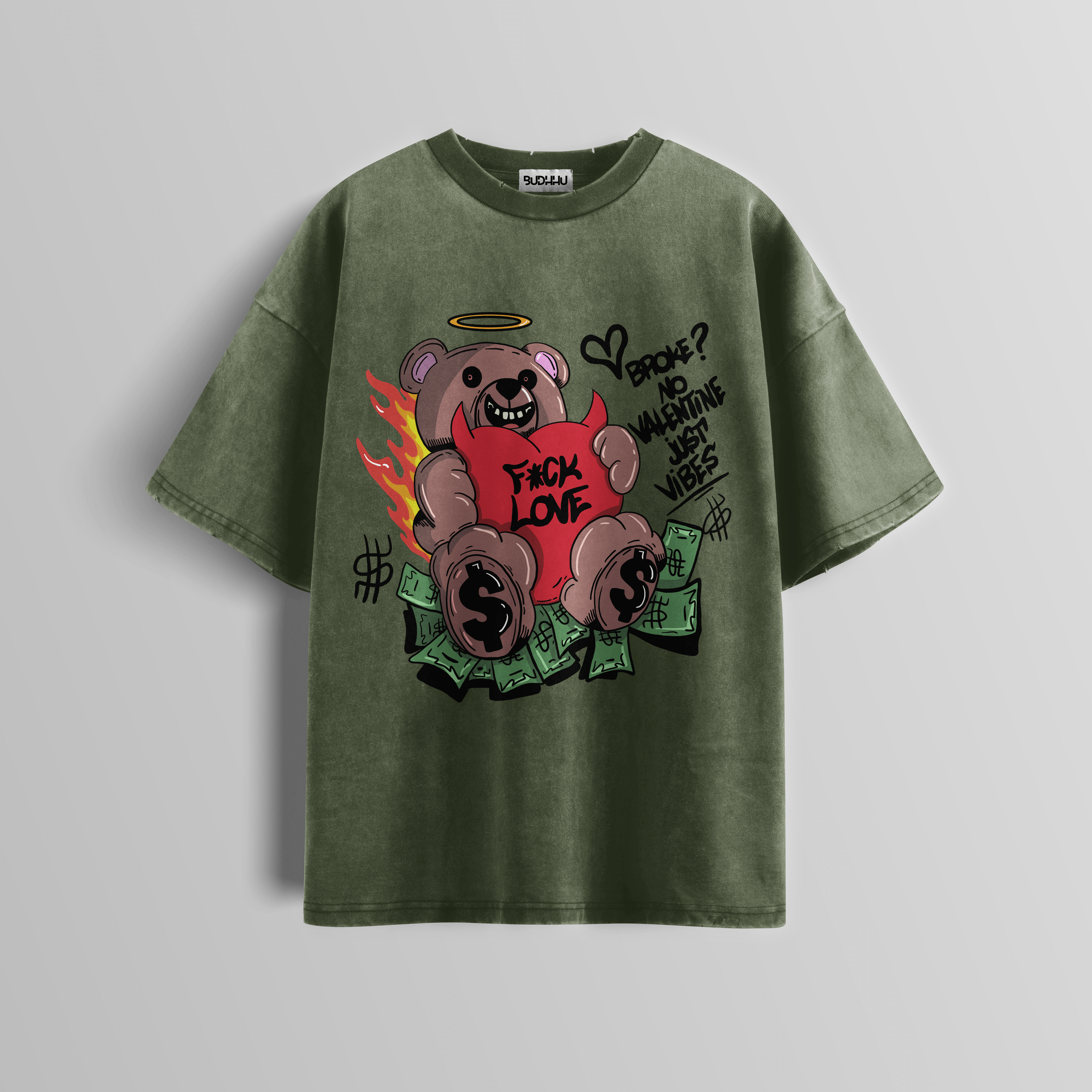 Savage Love Acid Wash Tee