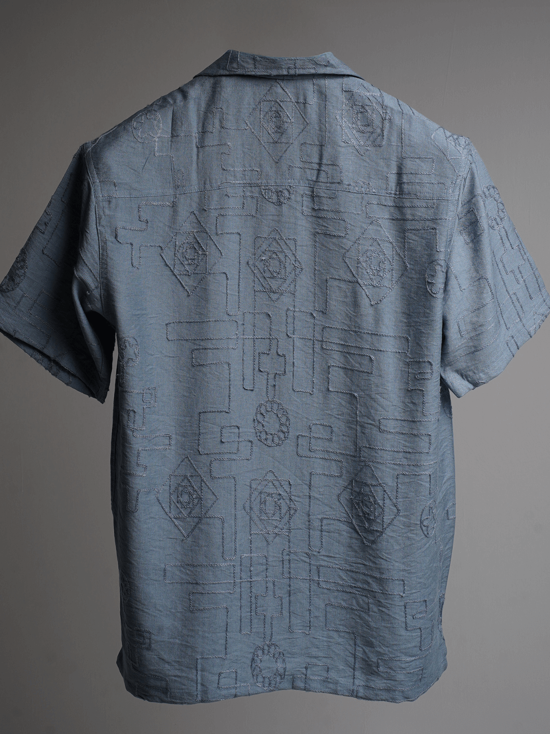 Silver Sky Knitted Shirt