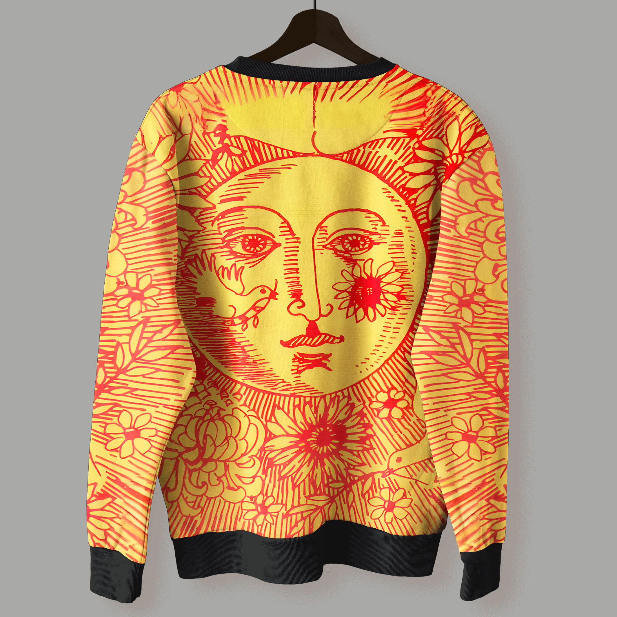 Solar Muse Printed Sweatshirt
