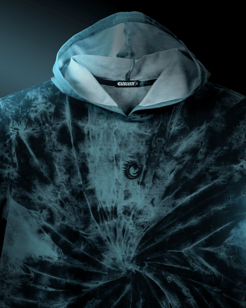 Stormcore Spiral Oversized Hoodie for Dynamic Urban Streetwear Style
