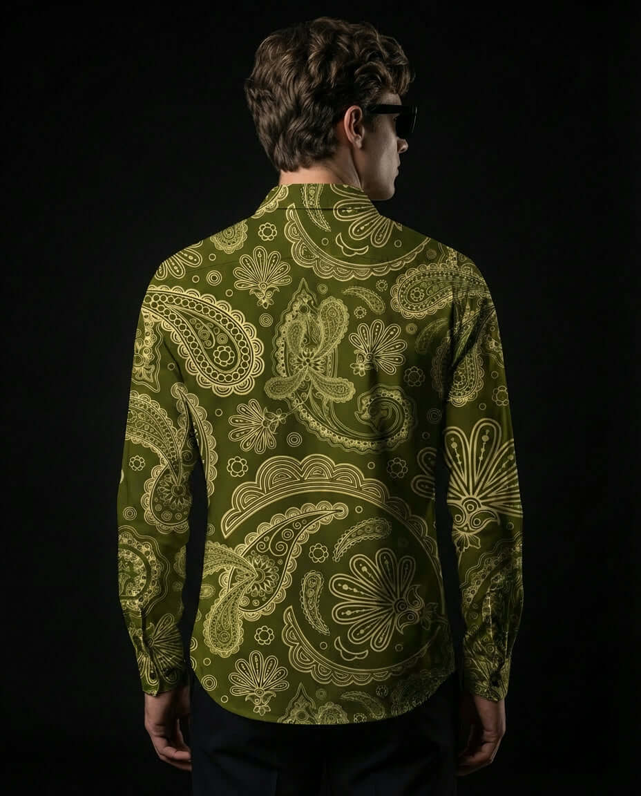 SAGE SERPENT SHIRT // PAISLEY EDITION