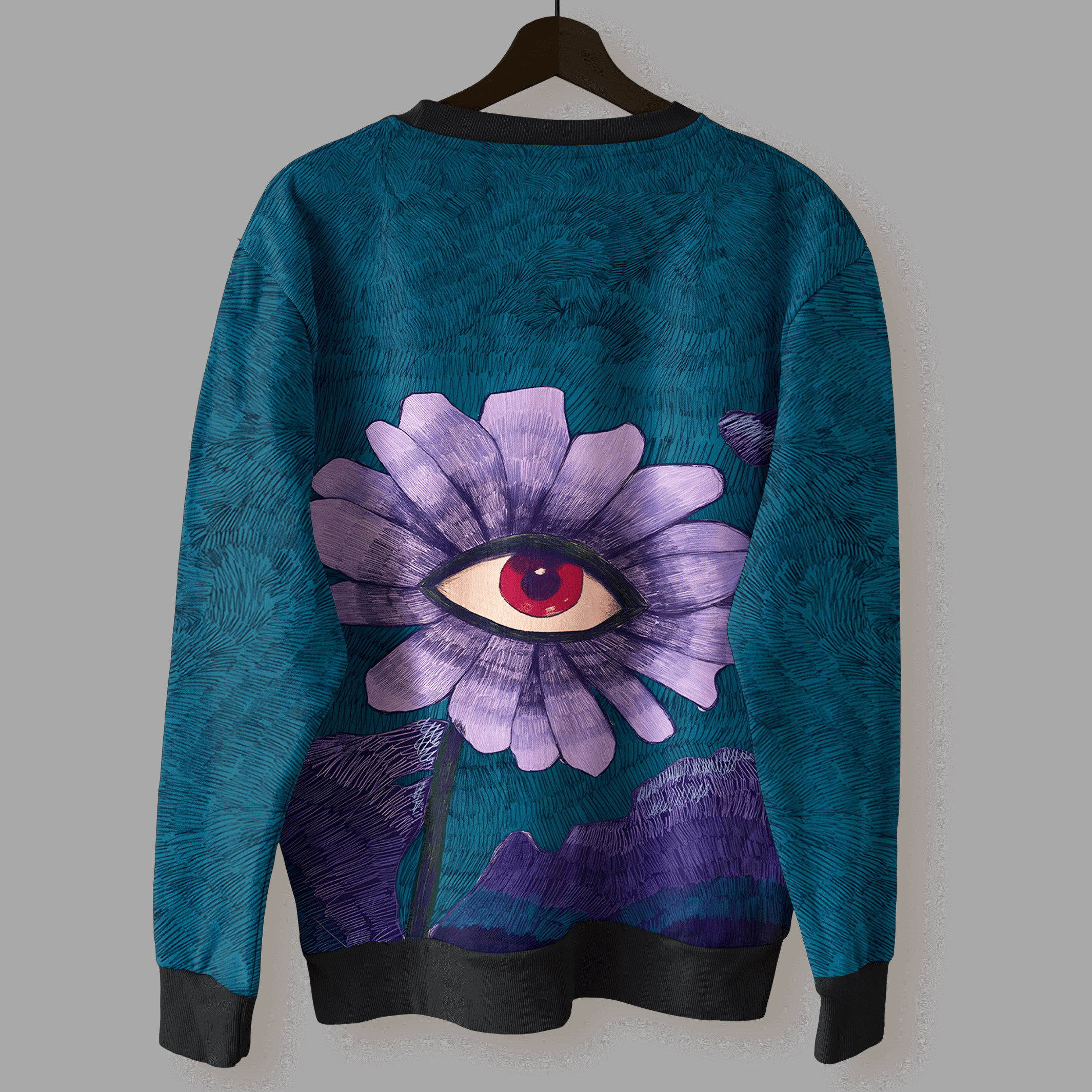 Vision Bloom Printed Sweatshirt