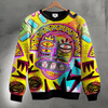 Vivid Frenzy Printed Sweatshirt