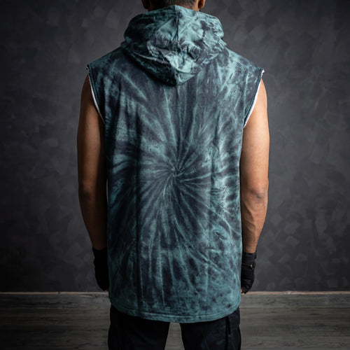 Stormcore Spiral Sleeveless Oversized Hoodie