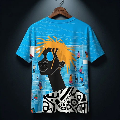 Afro Future Printed Tee