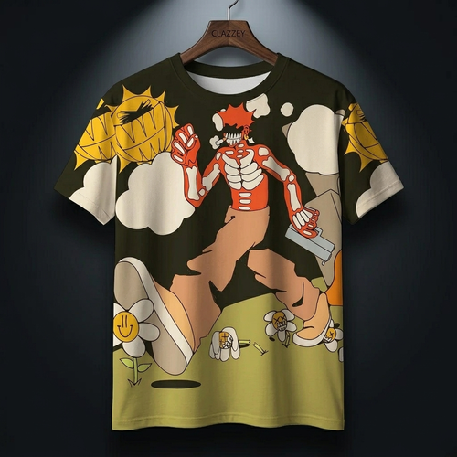Bone Rush Printed Tee