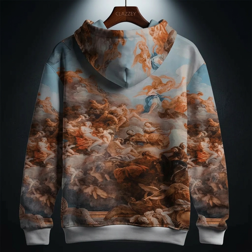 Baroque Visions Printed Hoodie